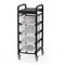 Luxor 4-Bin Industrial Lug Cart UCWS002 - alternate 9
